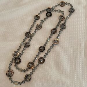 Cookie Lee Long 24” Beaded necklace
